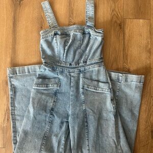 Forever21 Denim Jumpsuit